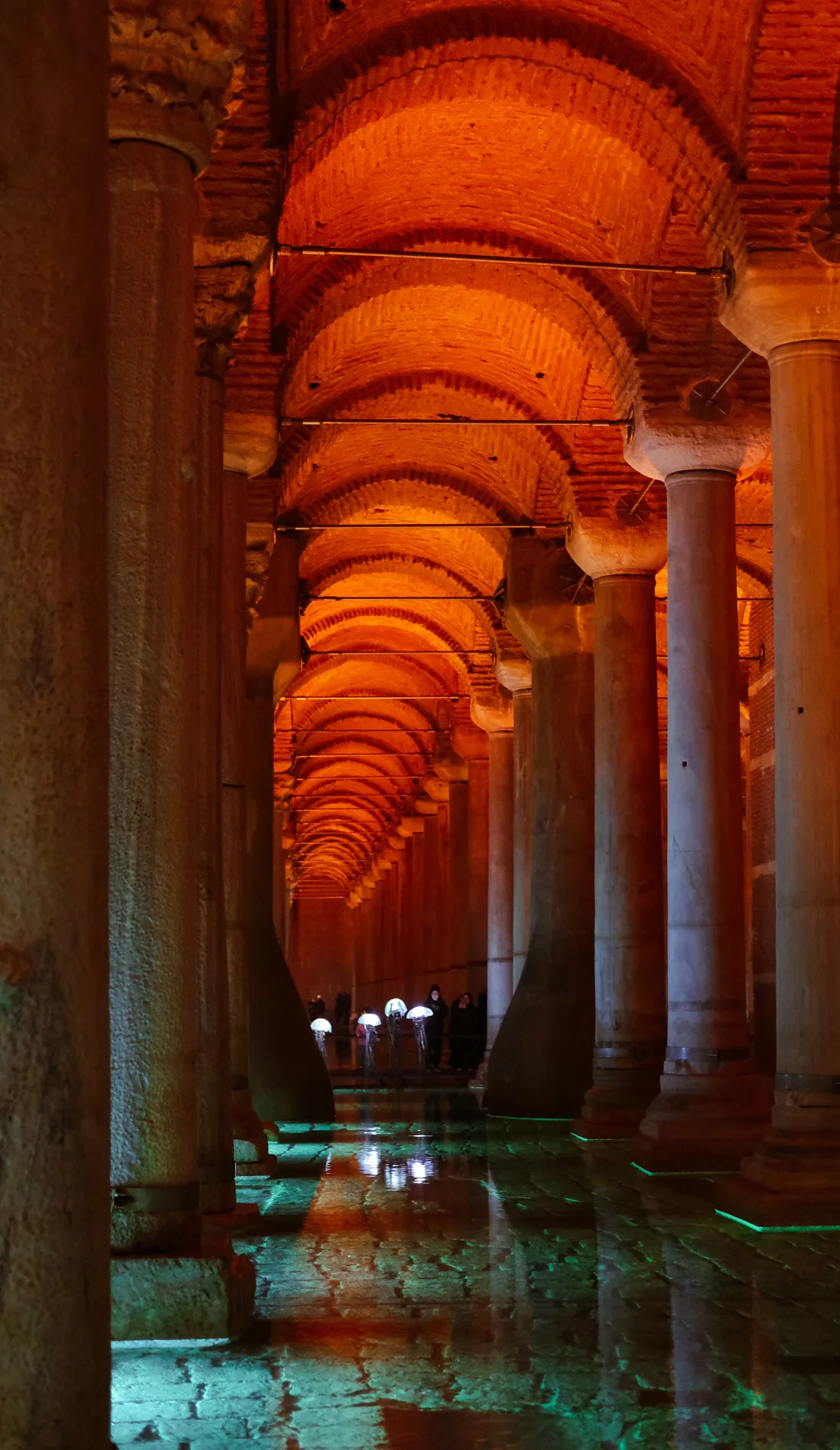 Basilica Cistern Istanbul Tyrkia