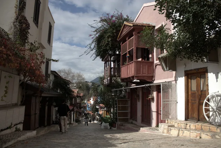 Gamle trehus i Kaleiçi